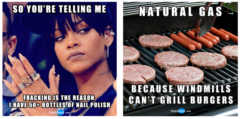 Illustration for article titled Pro-Frackers Are Really Bad at Making Memes